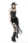 Punk decadent irregular skirt KW324