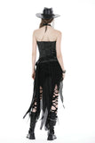 Punk decadent irregular skirt KW324