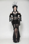 Gothic Lace and Mesh Mermaid Skirt KW365