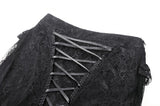 Gothic Lace and Mesh Mermaid Skirt KW365