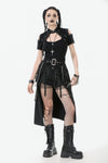 Rebel Gear Punk Chain Skirt KW388