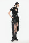 Rebel Gear Punk Chain Skirt KW388