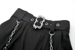 Rebel Gear Punk Chain Skirt KW388