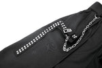 Rebel Gear Punk Chain Skirt KW388