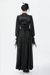 Gothic Nun Pleated Maxi Skirt KW395