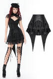 Dark Gothic Swallowtail Skirt KW419 - Gothlolibeauty