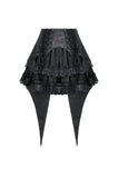 Dark Gothic Swallowtail Skirt KW419 - Gothlolibeauty