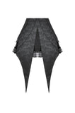 Dark Gothic Swallowtail Skirt KW419 - Gothlolibeauty
