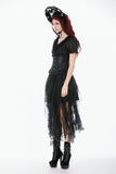 Dark Fairy Lace Skirt KW421 - Gothlolibeauty