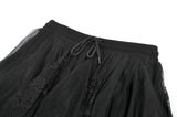 Dark Fairy Lace Skirt KW421 - Gothlolibeauty