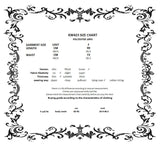 Gothic Court Mesh Lace High-Low Skirt KW423