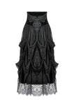 Gothic Corset High-Waist Layered Cake Skirt KW424