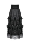 Gothic Corset High-Waist Layered Cake Skirt KW424