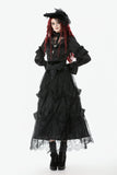 Gothic Corset High-Waist Layered Cake Skirt KW424