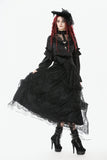 Gothic Corset High-Waist Layered Cake Skirt KW424