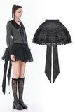 Gothic Lace Bustle Tail Skirt KW428 - Gothlolibeauty