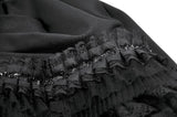 Gothic Lace Bustle Tail Skirt KW428 - Gothlolibeauty