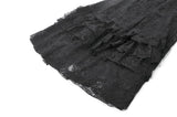 Vintage Gothic Lace Layered Maxi Skirt KW432 - Gothlolibeauty