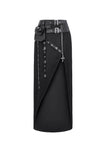Punk Utility Skirt KW434 - Gothlolibeauty