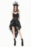 Dark Butterfly-Wing Gradient Gothic Lolita Dovetail Skirt KW442