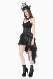 Dark Butterfly-Wing Gradient Gothic Lolita Dovetail Skirt KW442