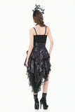 Dark Butterfly-Wing Gradient Gothic Lolita Dovetail Skirt KW442