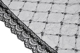 Goth Lolita Diamond Lace Patchwork Layered Tutu Skirt KW450