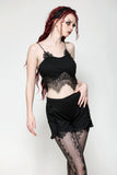 Black Gothic Base Shorts PW131