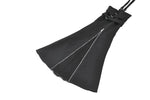 Punk Convertible Shorts with Grommet Straps and Zipper Leggings PW136