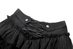 Gothic Tailcoat Lantern Pants PW137BK