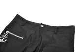 Punk Metal Utility Shorts PW150 - Gothlolibeauty