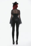 Gothic Velvet Mesh Patchwork Pants PW152