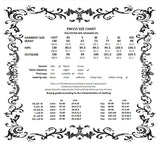 Velvet Night - Gothic Retro Palace Embroidery Sheer Lace Patchwork Slim Leggings PW155