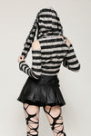 Prison Bunny Striped Crop Top TW558