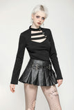 Minimalist Punk Versatile Top TW562