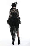Gothic sexy lace petal sleeve tops TW570