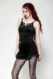 Dark Embossed Velvet Camisole TW628