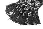 Gothic Lace High-Collar Top TW632