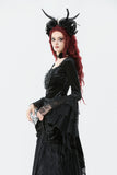 Gothic Court Square-Neck Top TW659