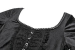 Gothic Court Square-Neck Top TW659