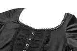 Gothic Court Square-Neck Top TW659