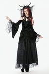 Gothic Court Lace Teardrop Cutout Top TW660