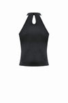 Punk Mesh Panel Knit Top TW662