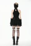 Punk Mesh Panel Knit Top TW662