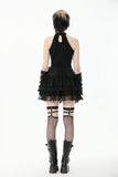 Punk Mesh Panel Knit Top TW662