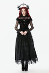 Gothic Rose Sheer Court Top TW670