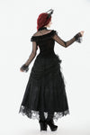 Gothic Rose Sheer Court Top TW670