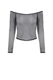 Punk Versatile Mesh Top TW671