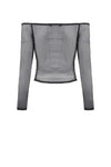 Punk Versatile Mesh Top TW671