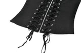 Punk Metal Distressed Knit Lace-Up Vest TW674